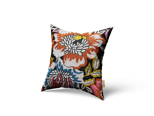 Luxury cushion cover flowers gardens summer forests tropical art